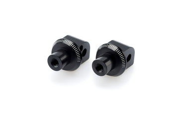 YAMAHA T-MAX 500 [2012] – Sovittimen matkustajan jalkatuen kumityyny – musta