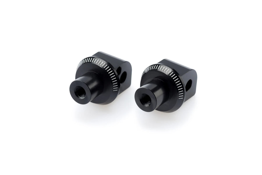 YAMAHA T-MAX 500 [2012] – Adapter Beifahrer Fußrasten- Gummipad – Schwarz