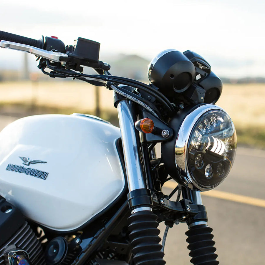 Moto Guzzi V 35 350 FLORIDA [1986] - 7" LED Adaptive 2 ajovalot – tuotenro 0555011 – kuva 7