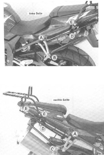 Yamaha YZF-R1 [2002-2004] -Laggagge Bridge