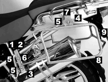 BMW R 1200 GS Adventure [2006-2013] -Case Carrier Lock-IT - 0