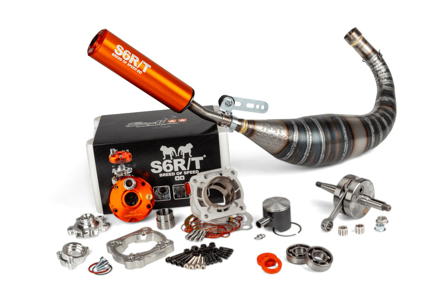 Fantic XE 50 2T - cylinder kit crankshaft exhaust R/T 95