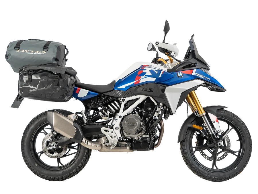 BMW F 450 GS [2026-] - putki tavarateline ei sovi kansikoteloon