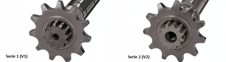 Beta RR SM 50 2T - Transmission shaft primary original spare part