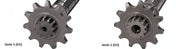 Beta RR Enduro 50 2T - Gear shaft secondary original spare part