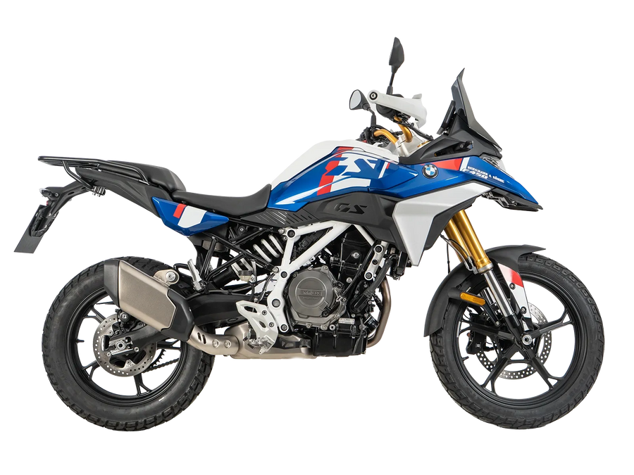 BMW F 450 GS [2026-] - putki tavarateline ei sovi kansikoteloon