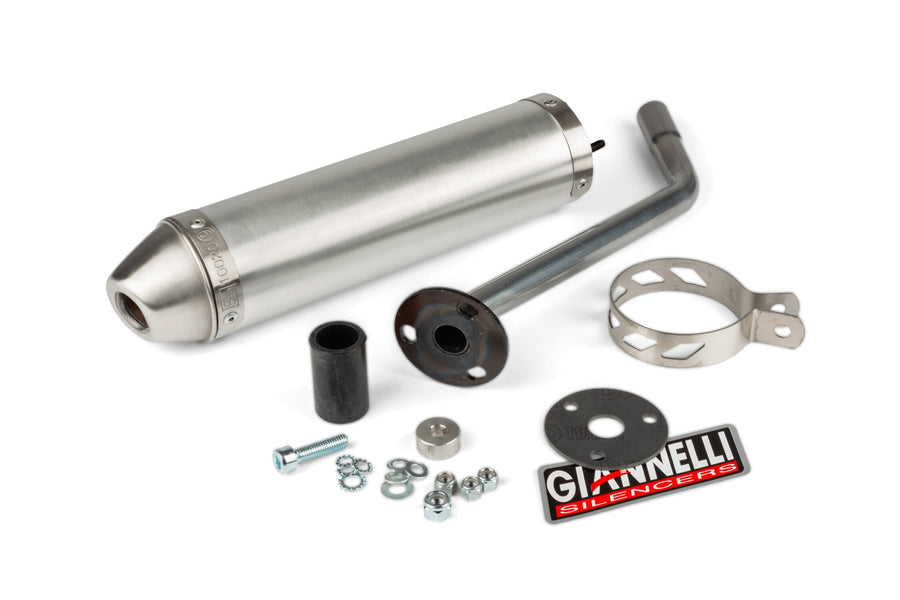 Beta RR Track 50 2T - Exhaust with aluminum ESD Enduro