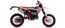 Beta RR Track 50 2T - Pakoputki mustalla ESD Endurolla