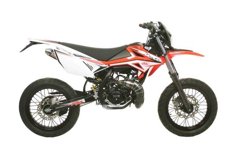Beta RR-T SM 50 2T - Exhaust with aluminum ESD Enduro