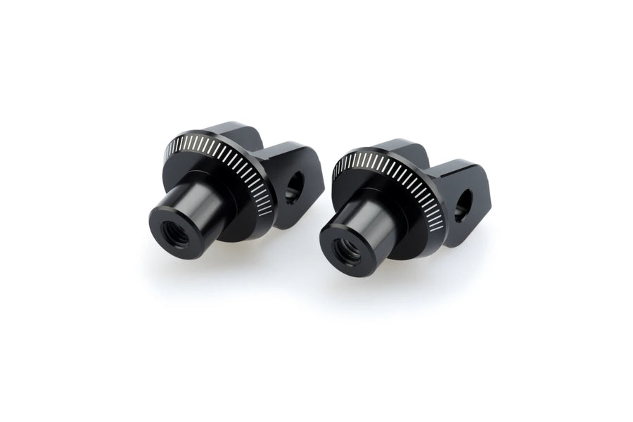 APRILIA RS 660 FACTORY [2025] – Adapter Fußrasten- Gummipad "Rider" – Schwarz