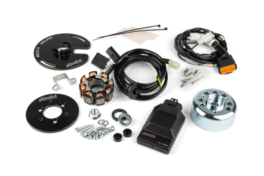 Aprilia SR Netscaper 50 2T LC - Ignition For Race digitaalinen valolla