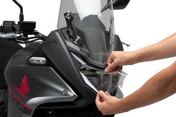 HONDA XL 750 TRANSALP [2024] – Ajovalosuojat Adhere – Läpinäkyvä