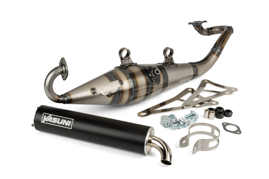 MBK Nitro Naked 50 2T LC [–2012] - Auspuff Z Schwarz