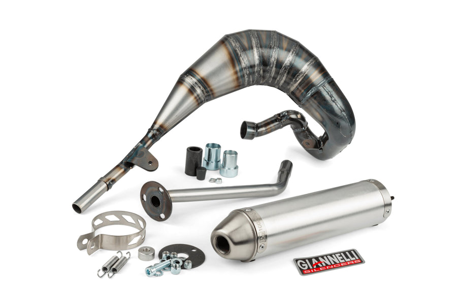 Beta RR Track 50 2T - Exhaust with aluminum ESD Enduro