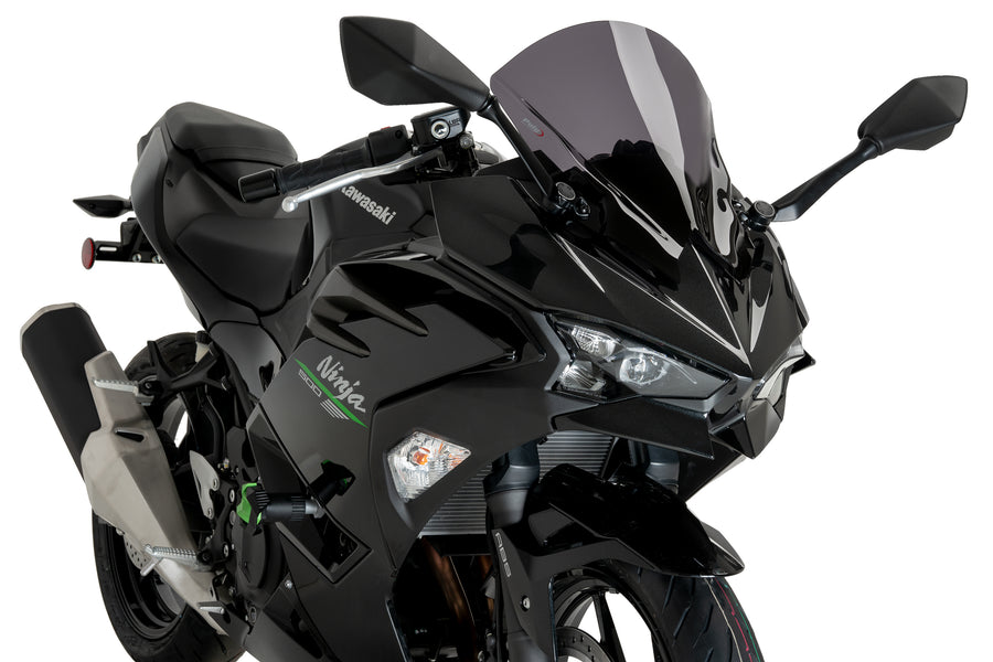 KAWASAKI NINJA 500 SE [2025] – Z-Racing Screen – musta