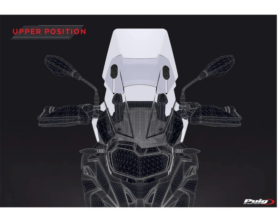 BMW F 800 GS [2025] – Verstellbare Scheibe – Stark getönt