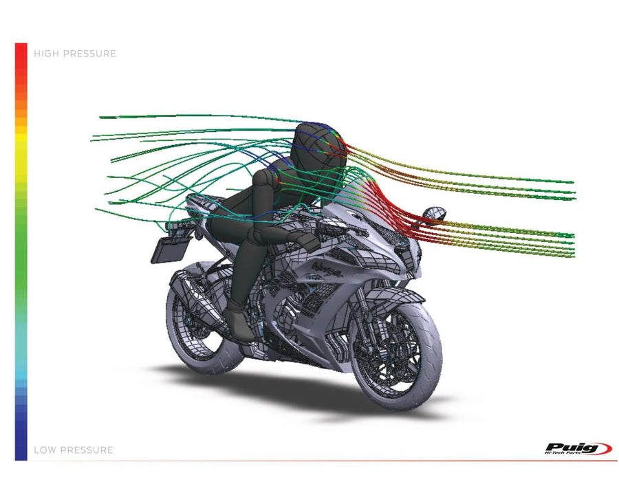 KAWASAKI ZX-10RR NINJA PERFORMANCE [2018] – R-Racer Scheibe – Transparent