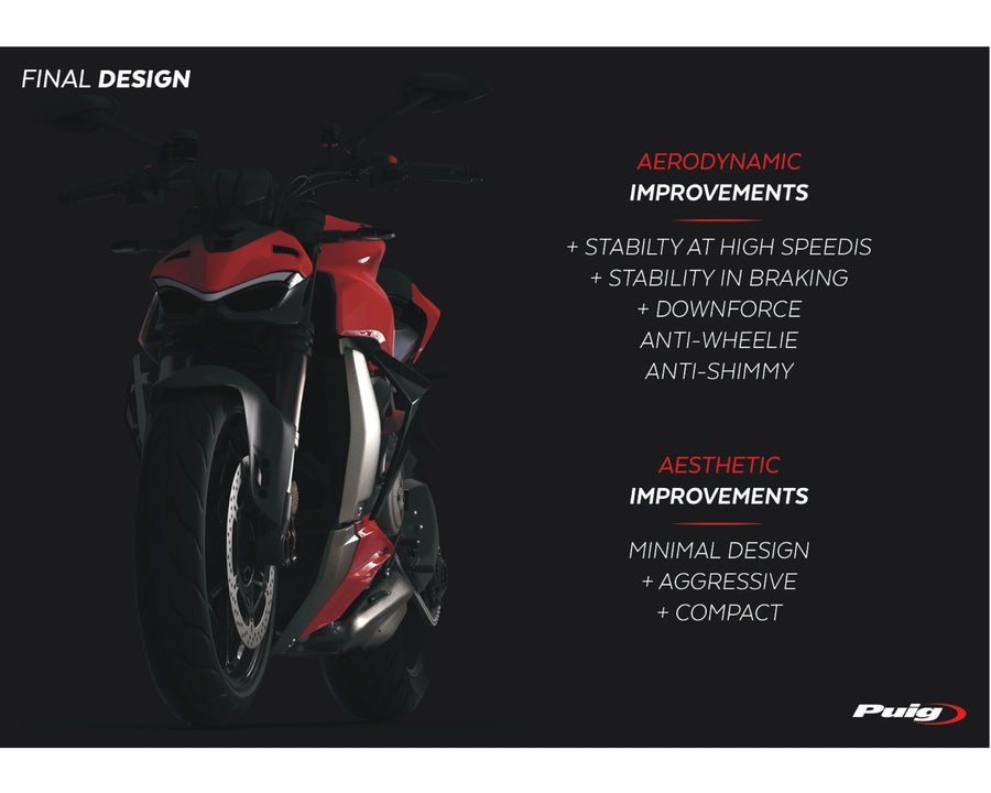 DUCATI STREETFIGHTER V2 [2024] – Tuulilasin puoli