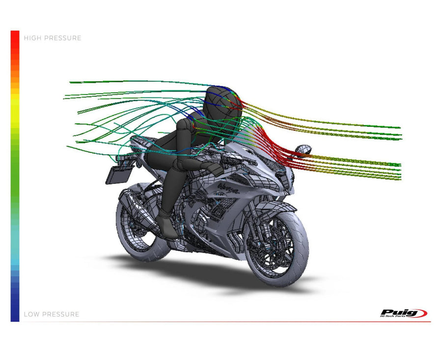 KAWASAKI ZX-10RR NINJA PERFORMANCE [2018] – R-Racer Scheibe – Transparent