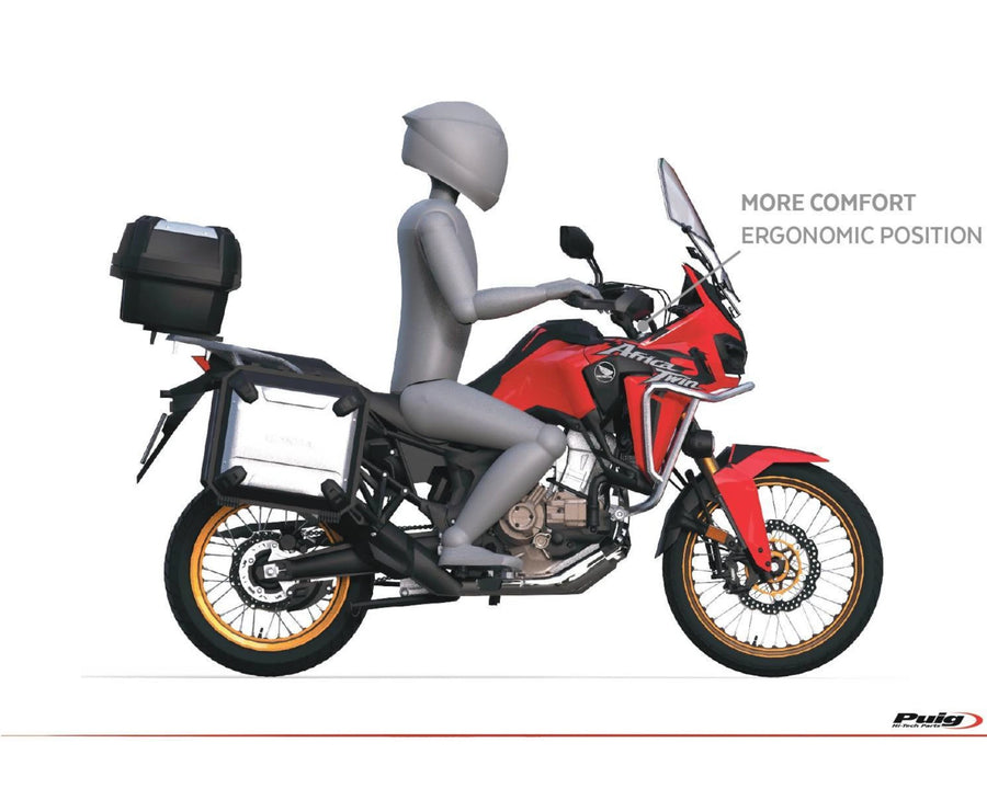 BMW S 1000 XR [2025] – ohjaustangon nousut – hopea