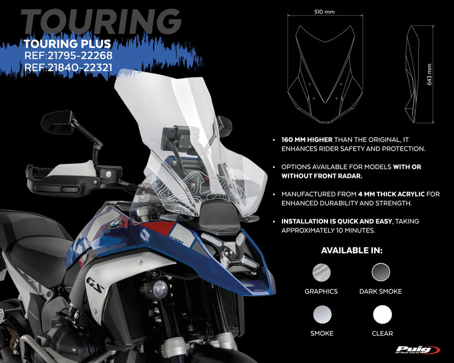 BMW R 1300 GS TROPHY [2025] – touring näyttö – sävytetty