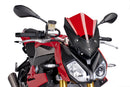 TRIUMPH BONNEVILLE T 120 BLACK [2025] - Uuden sukupolven urheilullinen tuulilasi | Punainen | PUIG 7040R