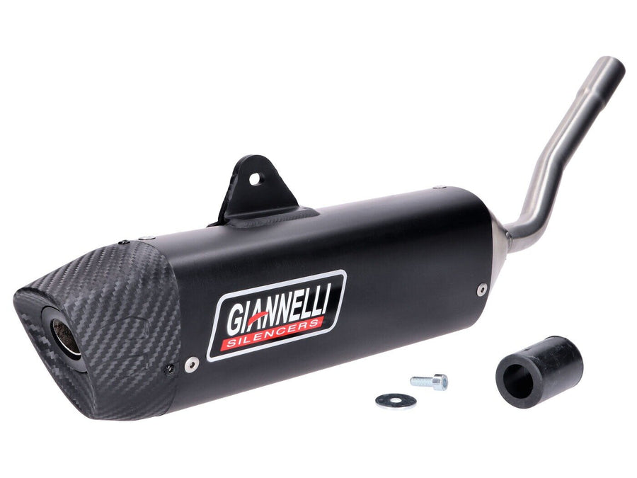 Beta RR Enduro 50 2T - rear silencer Sonic aluminum black