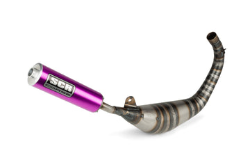 Aprilia SX SM 50 2T D50B0 [2007–] - Exhaust Racing Line 80 90 Purple