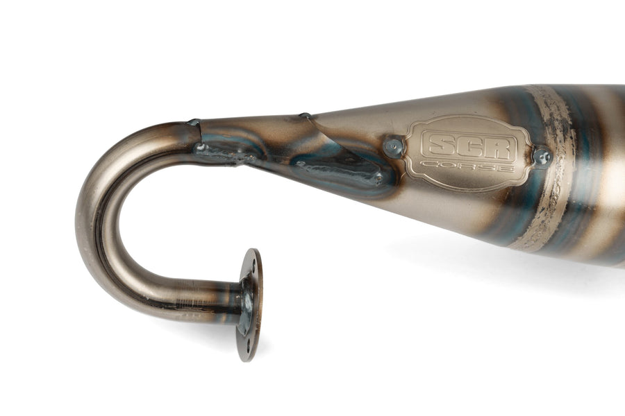 Aprilia SR Netscaper 50 2T LC - Exhaust Handmade 70 red