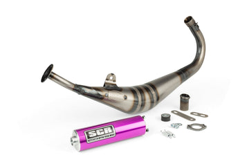 Aprilia SX Factory 50 2T - Pakokaasu Käsintehty 50-70 violetti