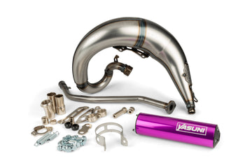 Beta RR Enduro 50 2T - Pakokaasuristi ML Purppura Vasen