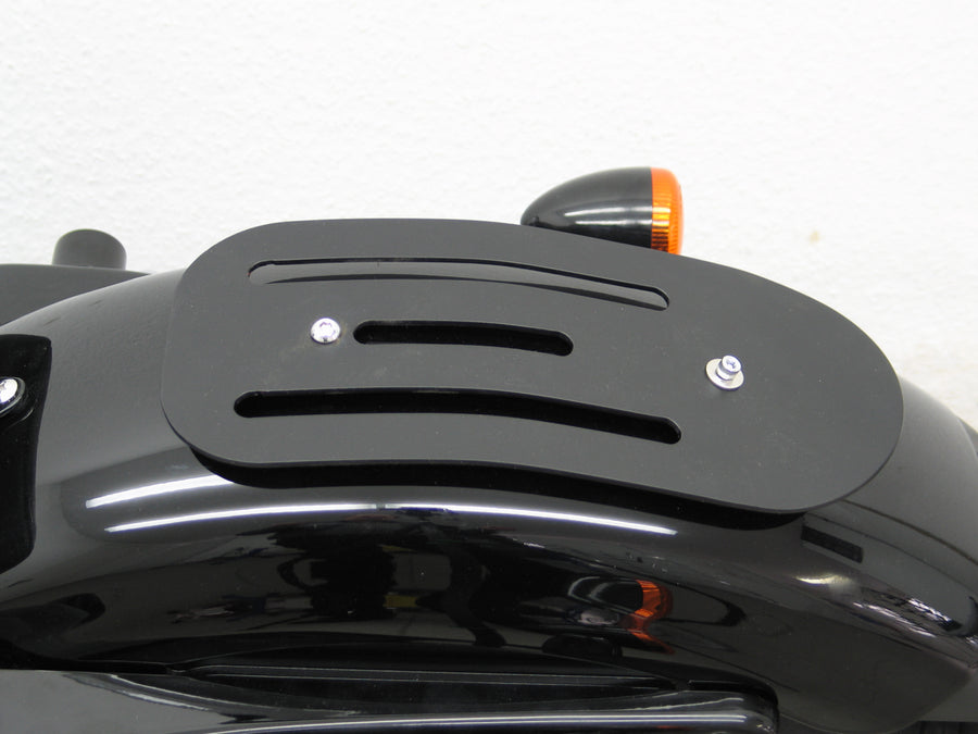 Harley Davidson Sportser Foted-Kahdeksan [2010-2020]-ohutlevy, musta, musta