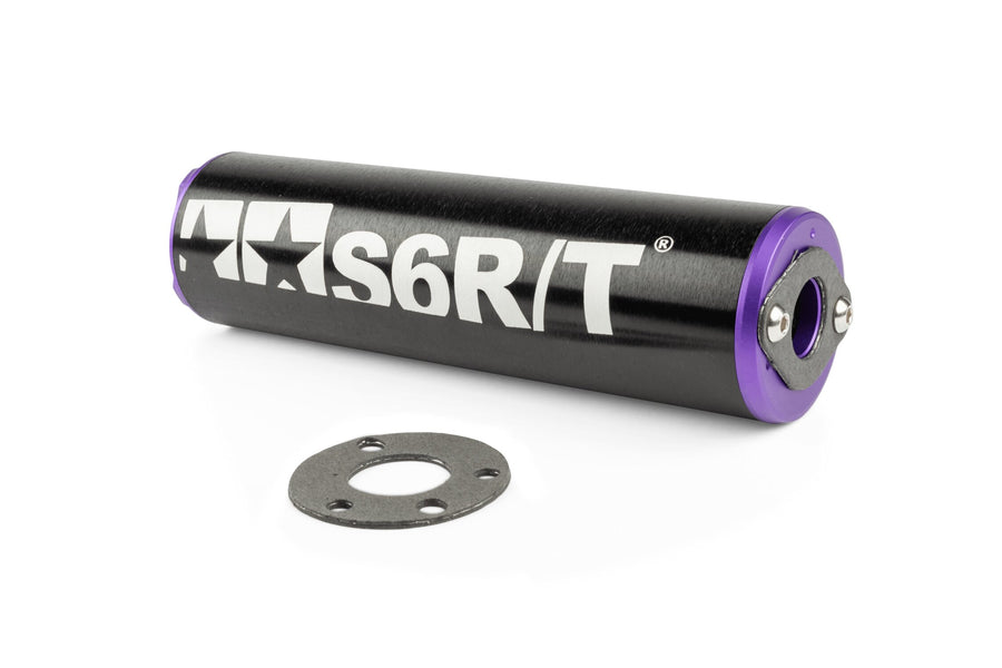 Beta RR Enduro 50 2T - Exhaust R/T 70-80 Black / Purple