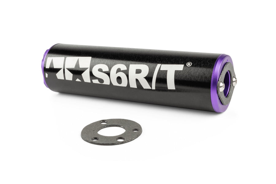Beta RR Track 50 2T - Exhaust R/T 90-100 Black/Purple