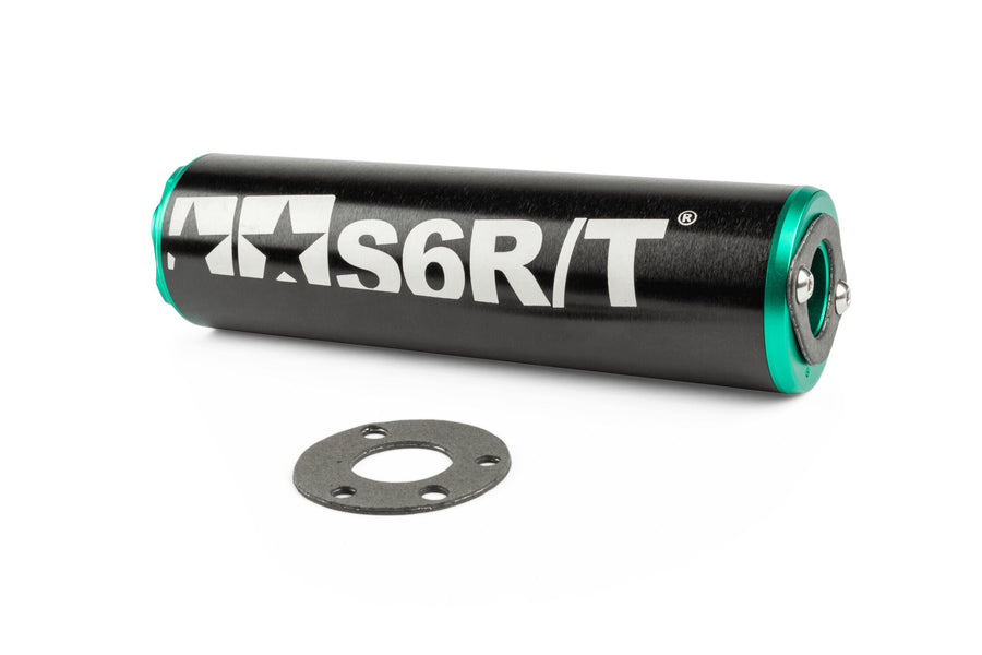 Beta RR SM 50 2T - Exhaust R/T 90-100 Black/Turquoise