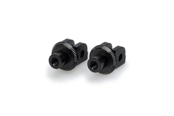 BMW R 1300 R EXCLUSIVE [2025] – Adapter Fußrasten- Gummipad "Rider" – Schwarz - 0