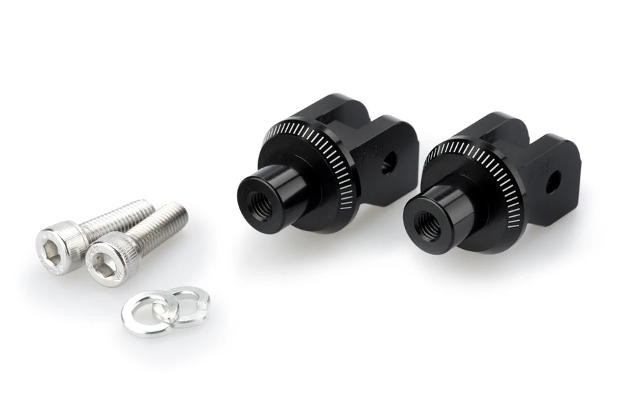 DUCATI SUPERSPORT 950 S [2025] – Adapter Beifahrer Fußrasten- Gummipad – Schwarz