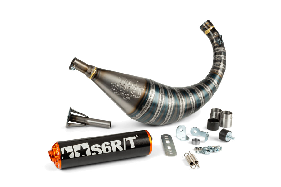 Beta RR Track 50 2T - pakokaasu R/T 70 - 80 musta / oranssi