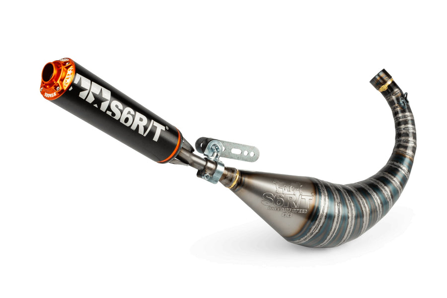 Beta RR Enduro 50 2T - pakokaasu R/T 70 - 80 musta / oranssi