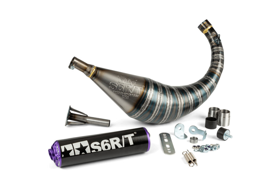 Beta RR SM 50 2T - pakokaasu R/T 70 - 80 musta / violetti