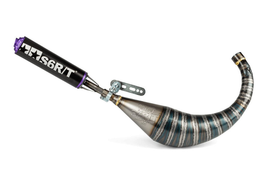Beta RR Enduro 50 2T - Exhaust R/T 70 - 80 Black / Purple
