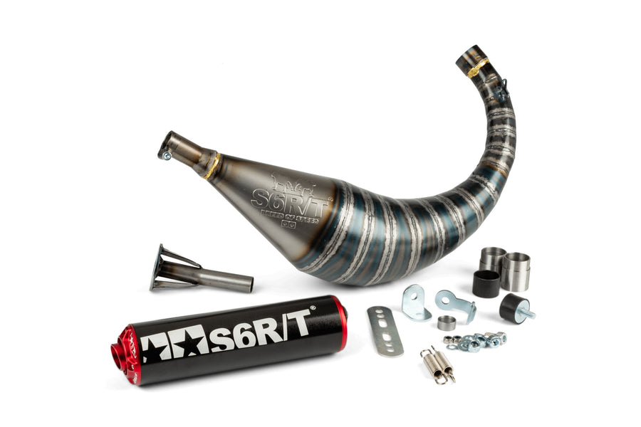 Beta RR SM 50 2T - pakokaasu R/T 70 - 80 musta / punainen