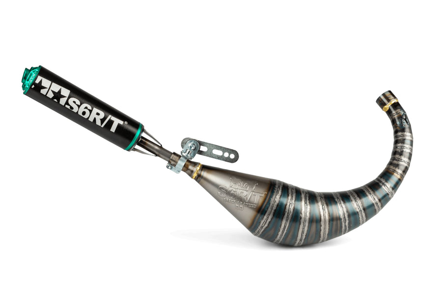 Beta RR SM 50 2T - Exhaust R/T 70 - 80 Black / Turquoise