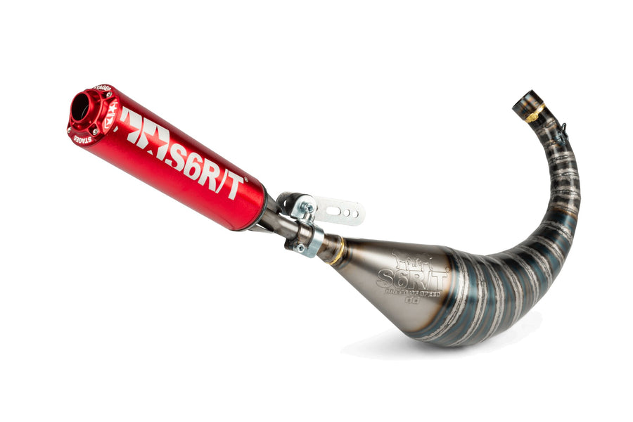Beta RR Track 50 2T - Exhaust R/T 70 - 80 Red