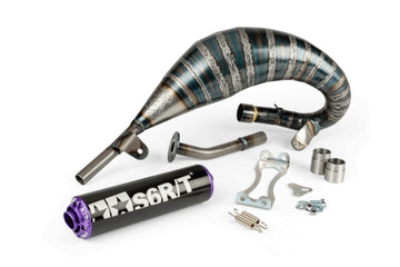 Beta RR Enduro 50 2T - pakokaasu R/T 70-80 musta / violetti