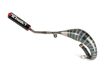 Beta RR-T SM 50 2T - Auspuff R/T 70–80 Schwarz / Rot