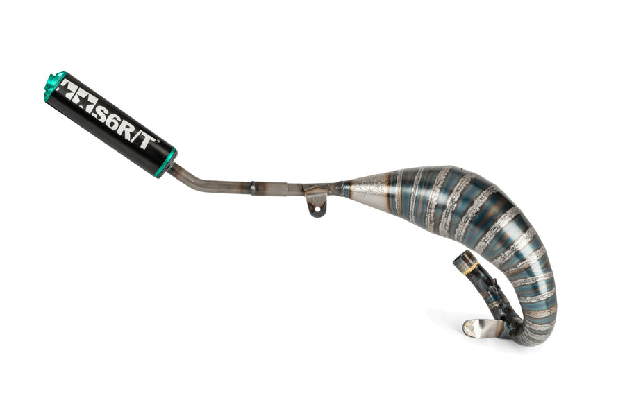 Beta RR Track 50 2T - Exhaust R/T 70-80 Black / Turquoise