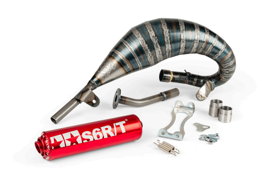 Beta RR Track 50 2T - Pakokaasu R/T 70-80 punainen