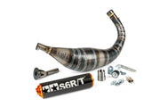 Beta RR Track 50 2T - Exhaust R/T 80-90 Black / Orange