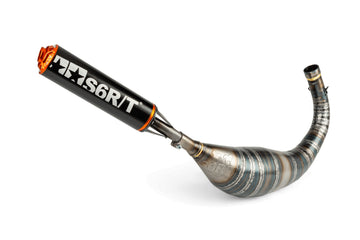 Fantic XE 50 2T - pakokaasu R/T 80-90 musta / oranssi